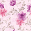 Papel de Parede Adesivo Flores Artísticas