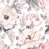 KIT DE 8 ROLOS - 3,00m x 50cm - Papel de Parede Adesivo Flores em Aquarela