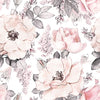 Papel de Parede Adesivo Flores em Aquarela