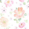 Papel de Parede Floral Aquarela