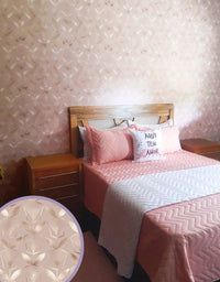 Papel de Parede Floral Rose