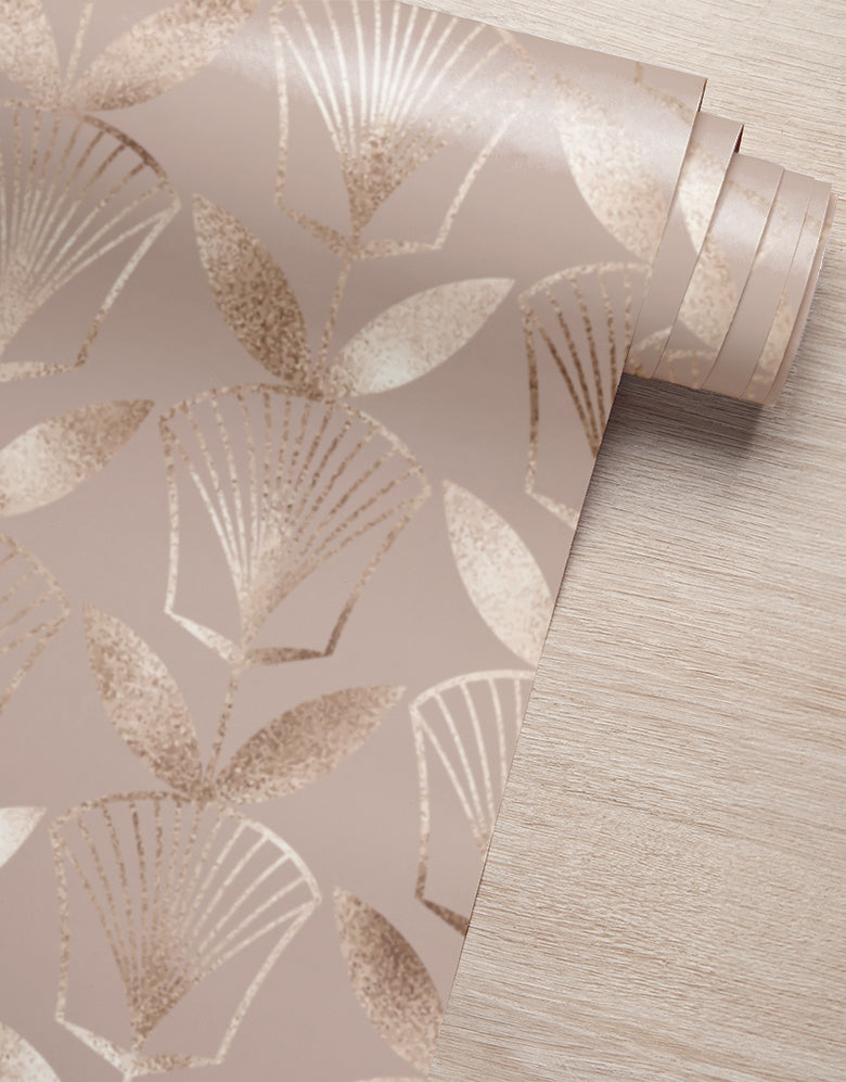 Papel de Parede Floral Rose