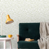 Papel de Parede Adesivo Raminhos Verdes Aquarela