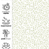 Papel de Parede Adesivo Raminhos Verdes Aquarela