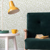 Papel de Parede Adesivo Raminhos Verdes Aquarela