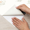Papel de Parede Adesivo Floral Aquarela Delicada