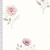Papel de Parede Adesivo Floral Aquarela Delicada