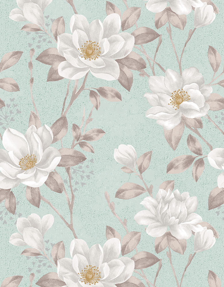 Papel de Parede Adesivo Flores Amarelas 1,00m x 50cm