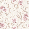 KIT DE 7 ROLOS - 1,00m x 50cm - Papel de Parede Adesivo Flores Peônias Rosas