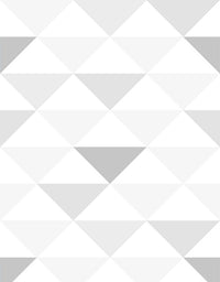 Papel de Parede Adesivo Triângulo Cinza