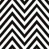 Papel de Parede Adesivo Chevron Preto e Branco