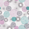 Papel de Parede Adesivo Círculos Festa