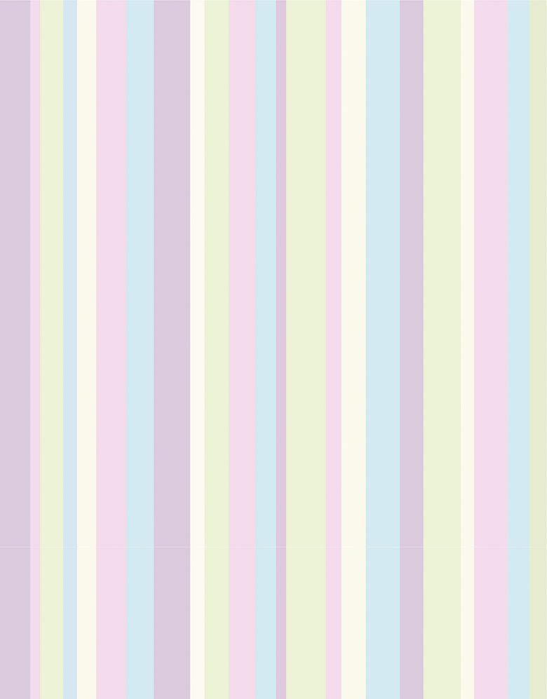 Papel De Parede Adesivo Listras Candy