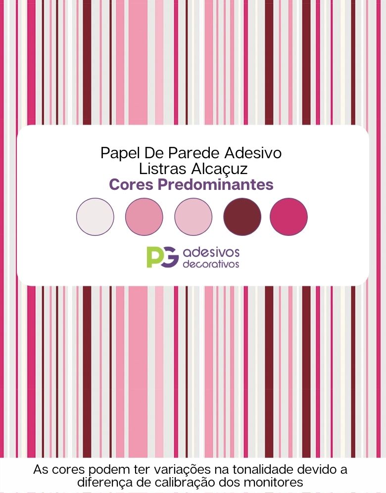 Papel De Parede Adesivo Listras Alcaçuz