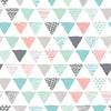 Papel de Parede Adesivo Triângulo Encanto