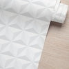 Papel de Parede Adesivo 3D White