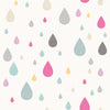Papel de Parede Adesivo Gotas Coloridas