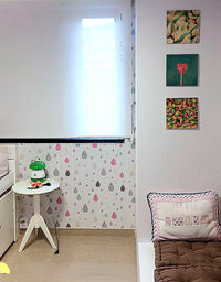 Papel de Parede Adesivo Gotas Coloridas