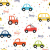 Papel de Parede Adesivo Carrinhos Beep Beep