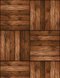 Papel de Parede Adesivo Bloco de Madeira
