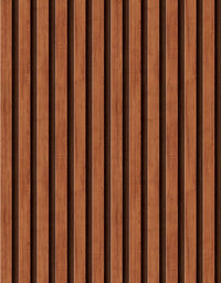 Papel de Parede Madeira Ripada Fina Canela