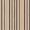 KIT DE 5 ROLOS - 1,00m x 50cm - Papel de Parede Madeira Ripada Fina Amêndoa