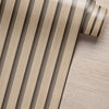 KIT DE 5 ROLOS - 1,00m x 50cm - Papel de Parede Madeira Ripada Fina Amêndoa