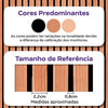 KIT DE 6 ROLOS - 2,50m x 50cm - Papel de Parede Ripas de Madeira Cerejeira