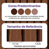 KIT DE 2 ROLOS - 3,00m x 50cm - Papel de Parede Madeira Ripada Larga Avelã