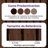 Papel de Parede Madeira Ripada Larga Chocolate