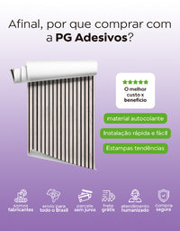 Papel de Parede Madeira Ripada Clean