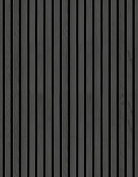 Papel de Parede Madeira Ripada Preta