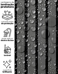 Papel de Parede Madeira Ripada Preta
