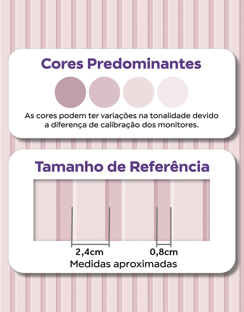 Papel de Parede Madeira Ripada Rosa