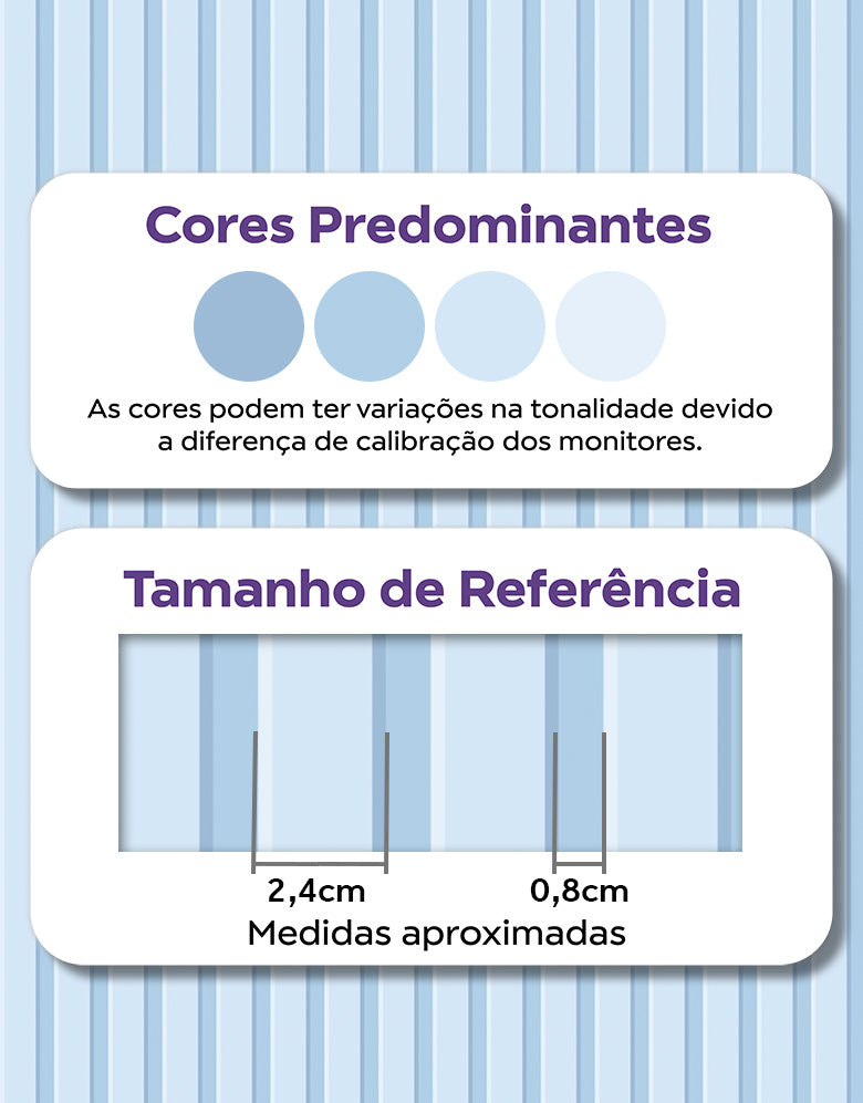 Papel de Parede Adesivo Madeira Ripada Azul Bebê