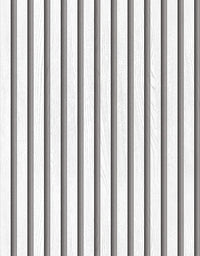 KIT DE 7 ROLOS - 1,00m x 50cm - Papel de Parede Madeira Ripada Fina Vanilla