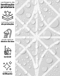 Papel de Parede Adesivo Truss Cinza