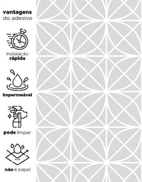 Papel de Parede Adesivo Truss Cinza