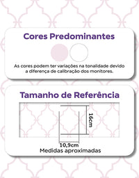 Papel de Parede Adesivo Aurora Rosa