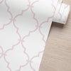 KIT DE 3 ROLOS - 3,00m x 50cm - Papel de Parede Adesivo Aurora Rosa