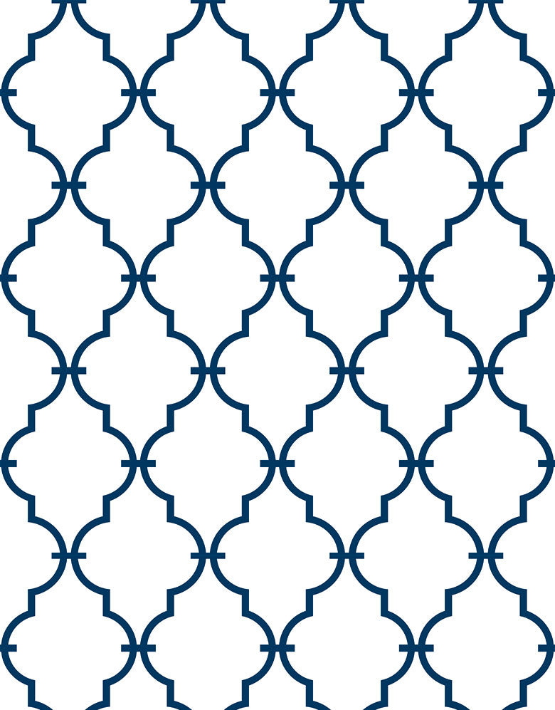 Papel de Parede Aurora Azul Marinho