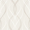 KIT DE 4 ROLOS - 3,00m x 50cm - Papel de Parede Adesivo Fine Lines Bege