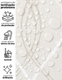 Papel de Parede Adesivo Fine Lines Bege