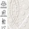 KIT DE 4 ROLOS - 3,00m x 50cm - Papel de Parede Adesivo Fine Lines Bege