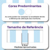 KIT DE 6 ROLOS - 1,50m x 50cm - Papel de Parede Adesivo Listras Azuis Claras