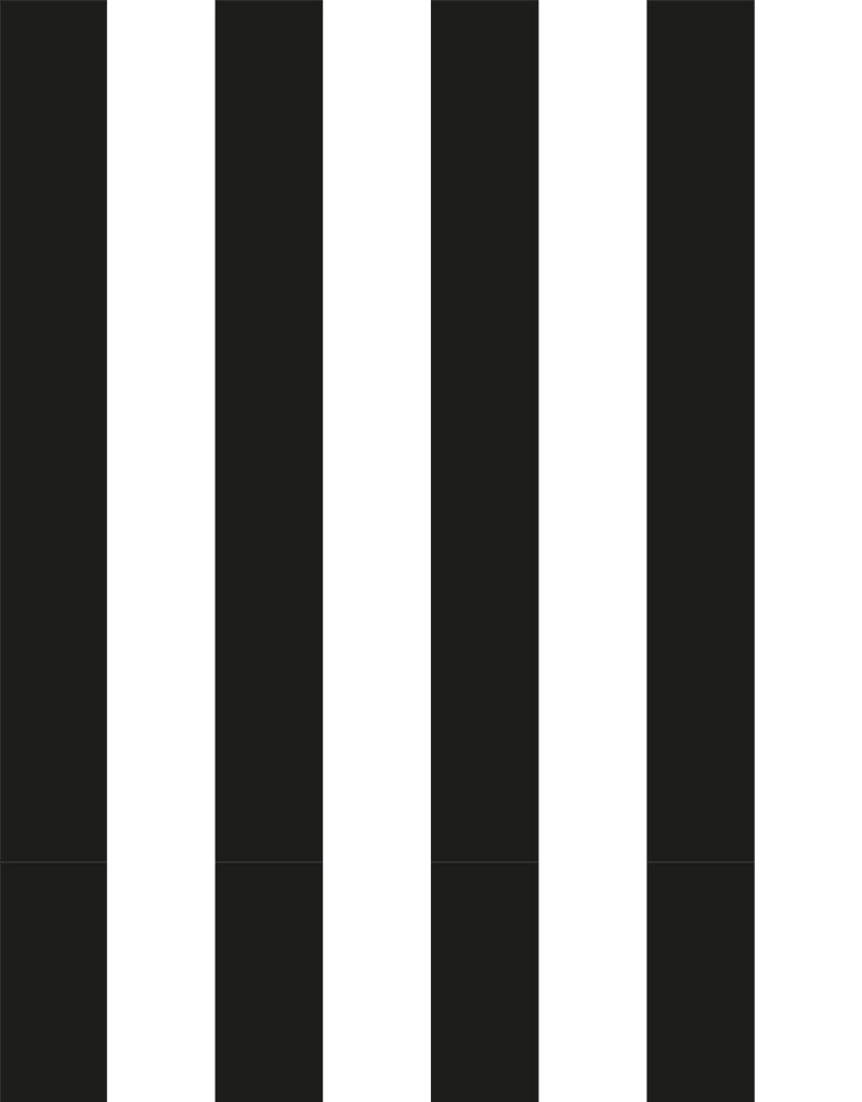 Papel de Parede Adesivo Listras Pretas