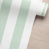 Papel de Parede Adesivo Listras Verdes