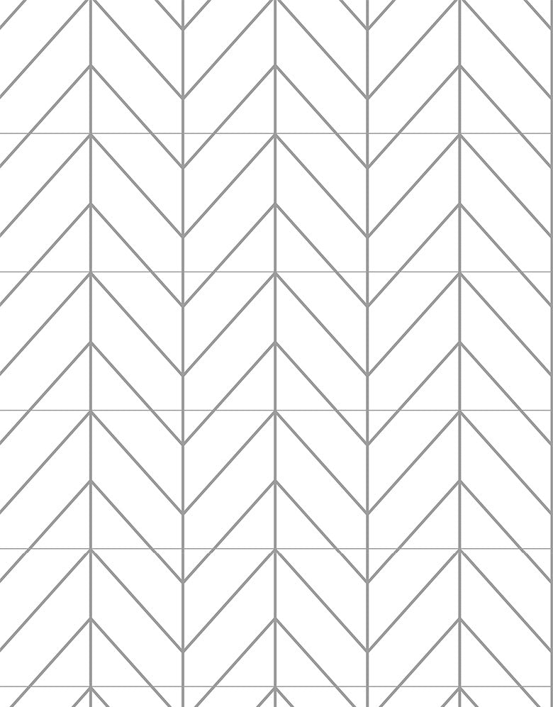 Papel de Parede Adesivo Linhas Charme