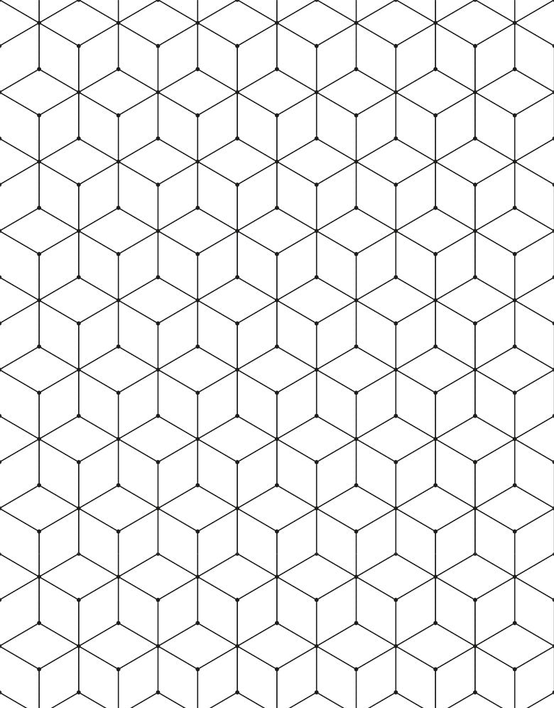 KIT DE 2 ROLOS - 1,00m x 50cm - Papel de Parede Adesivo Cubos Linhas