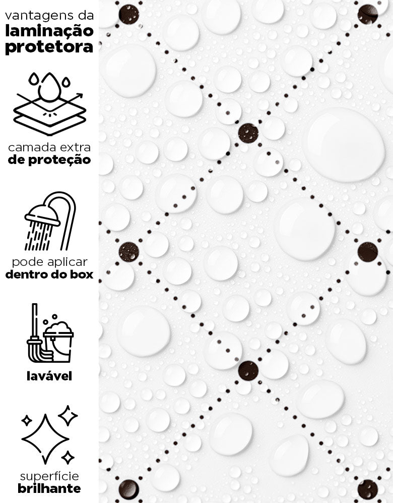 Papel de Parede Adesivo Linhas Clean